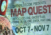 MAPQUEST graffiti