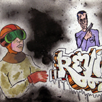 revolt graffiti