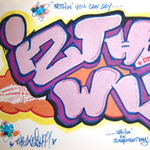 iz the wiz graffiti