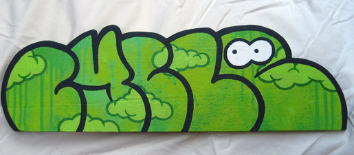 graffiti artist Cycle black book drawing