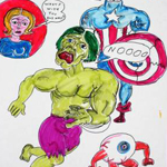 daniel johnston - hulk on the run