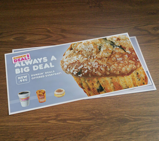 Boston Direct Mail Design Dunkin' Donuts