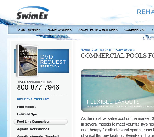 Boston Web Design SwimEx